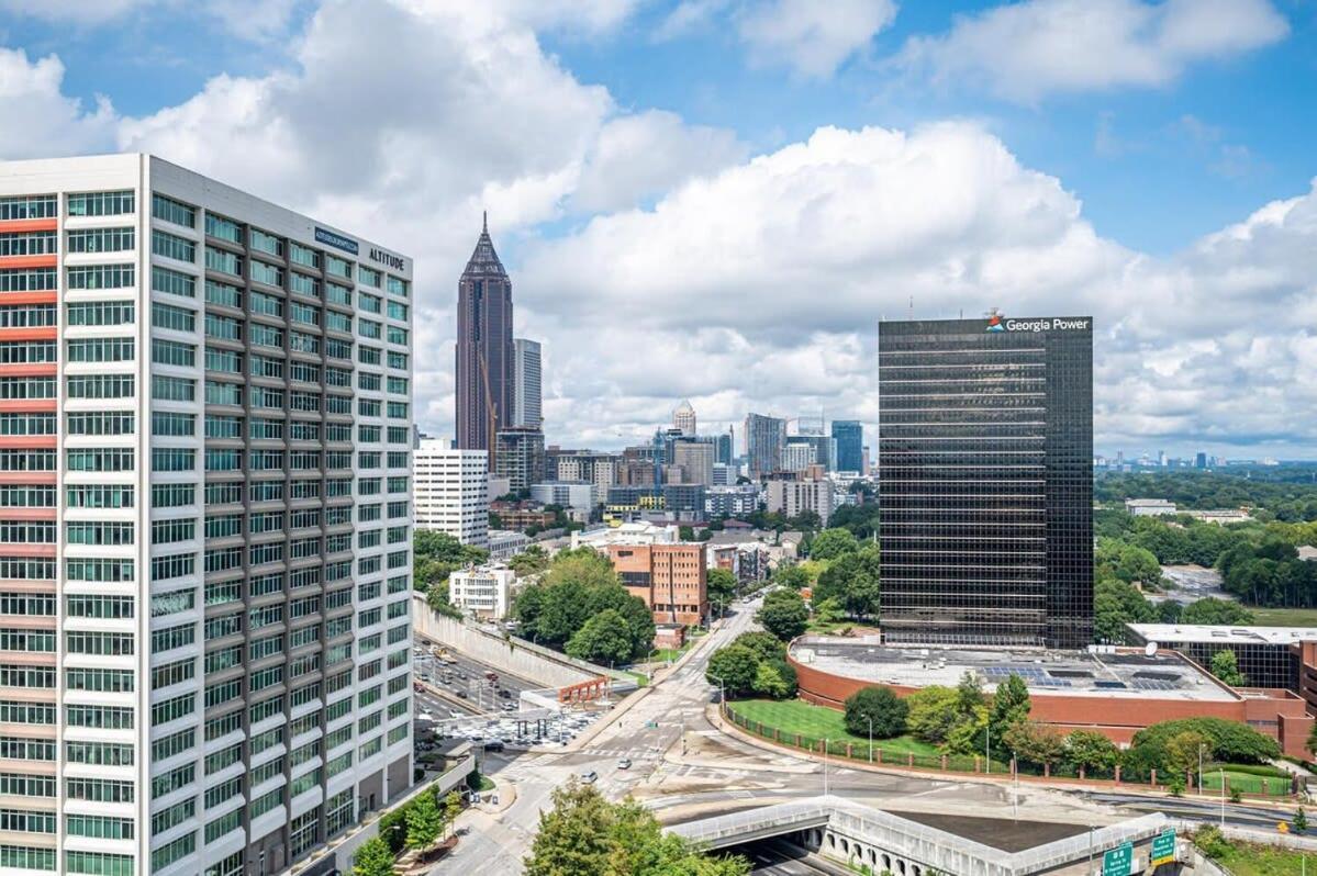 Вилла Atl Downtown 2Br King Bed Free Parking Lm1003 Атланта Экстерьер фото